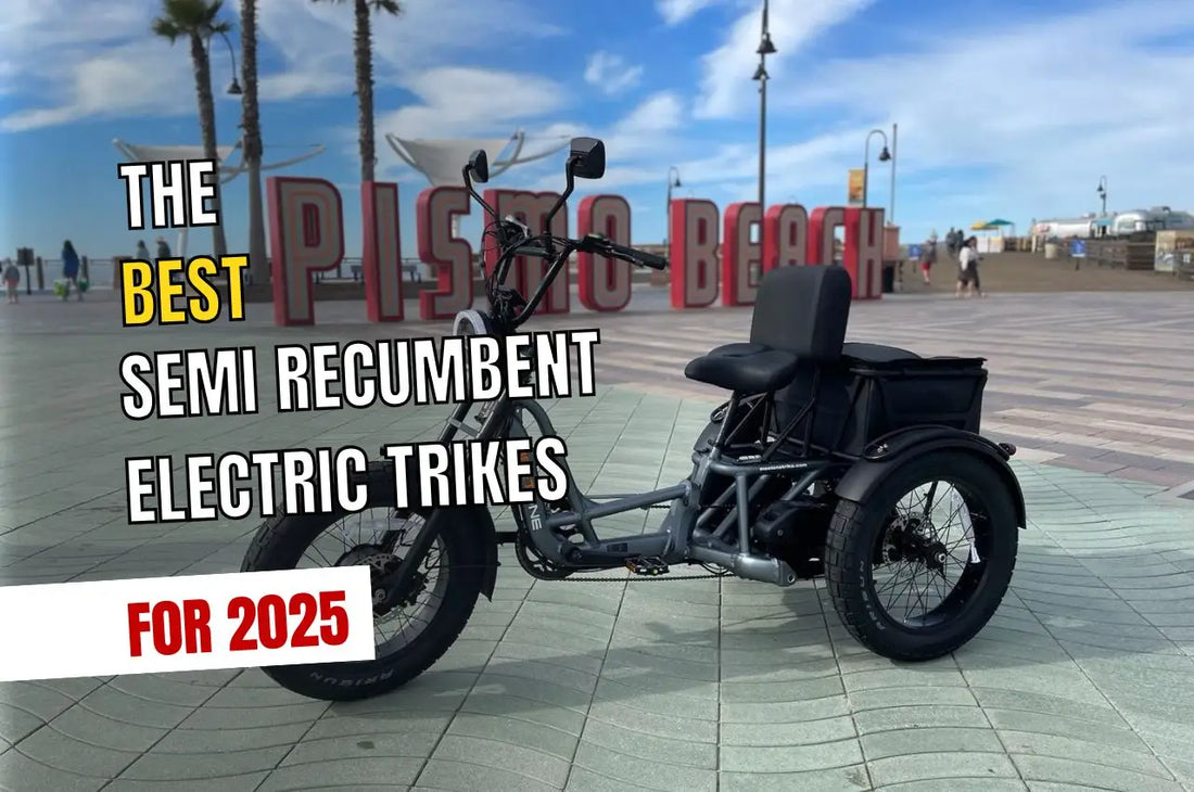 Best Semi Recumbent Electric Trikes for 2025