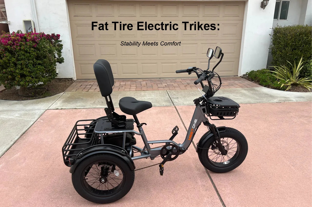 Fat Tire Electric Trikes: A Guide to Stability, Comfort, and Everyday Use