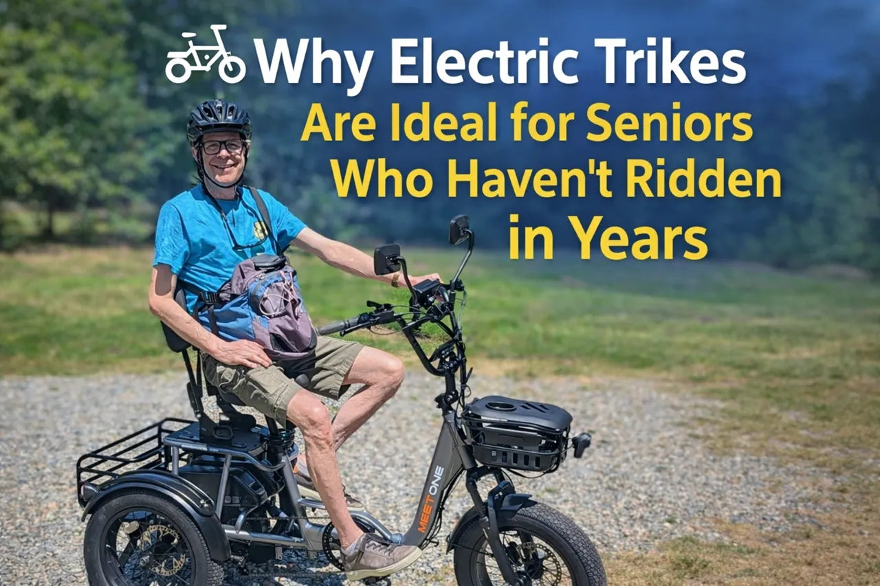Why Electric Trikes Are Ideal for Seniors Who Haven’t Ridden in Years