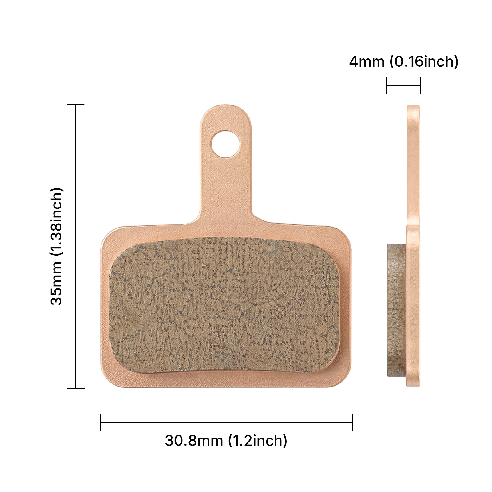 Meet One Brake Pads 3 Pairs