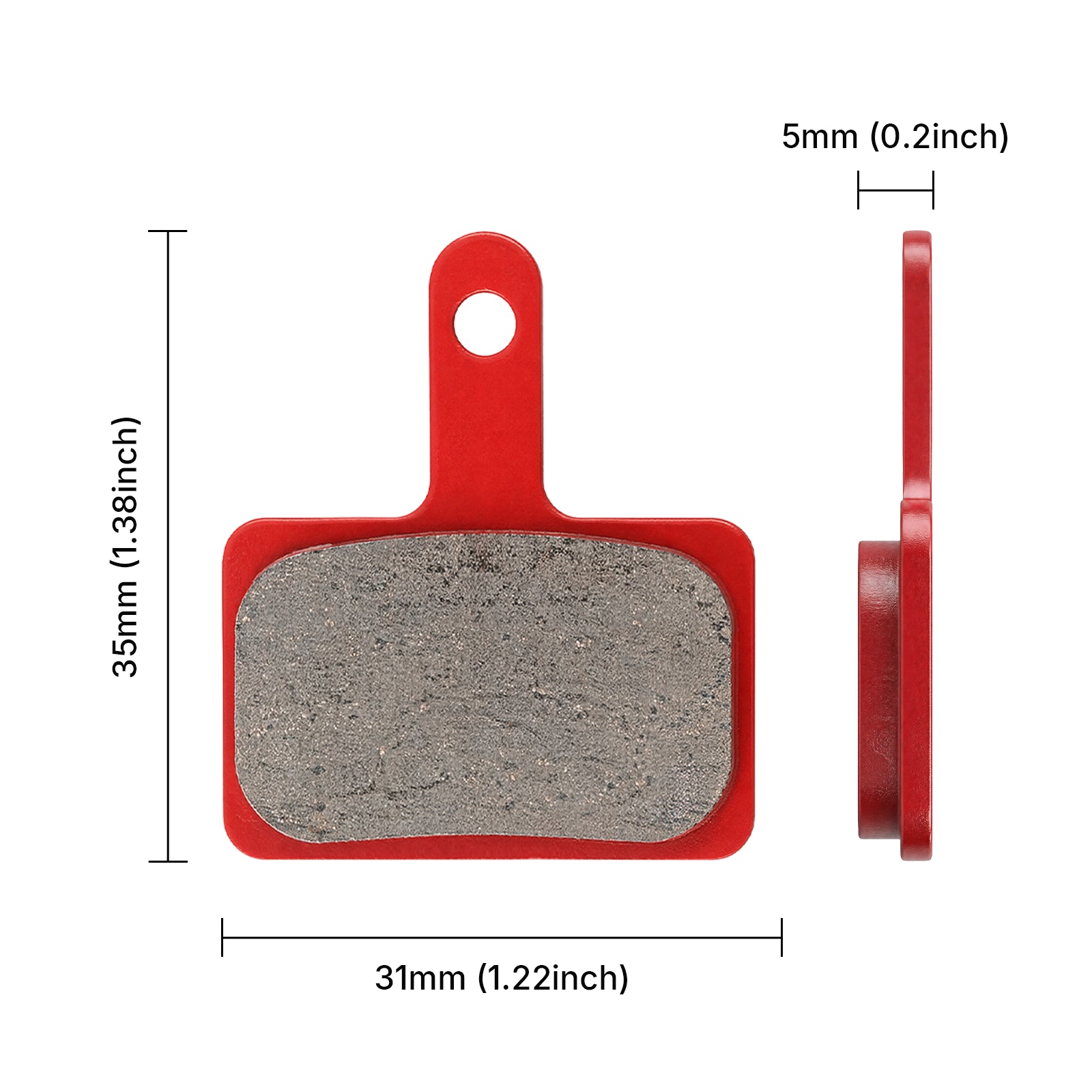Meet One Brake Pads 3 Pairs