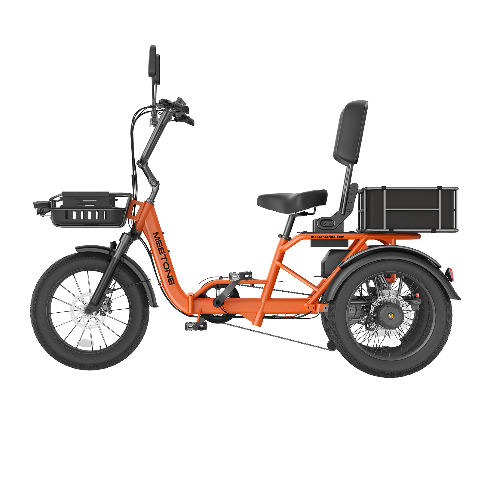 Meet One Breeze 2.0 Full Suspension Folding Electric Trike