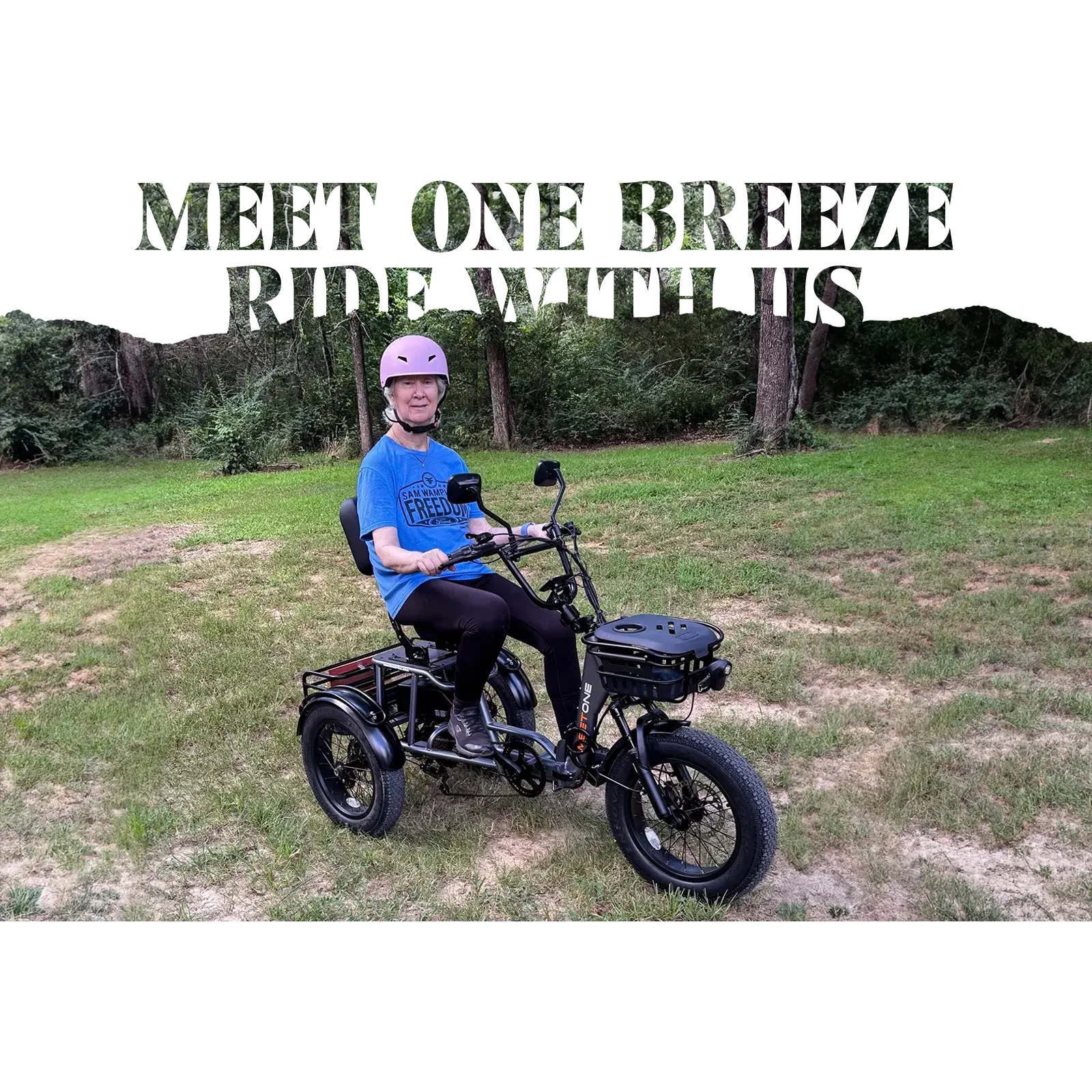 Meet One Breeze Folding Electric Trike