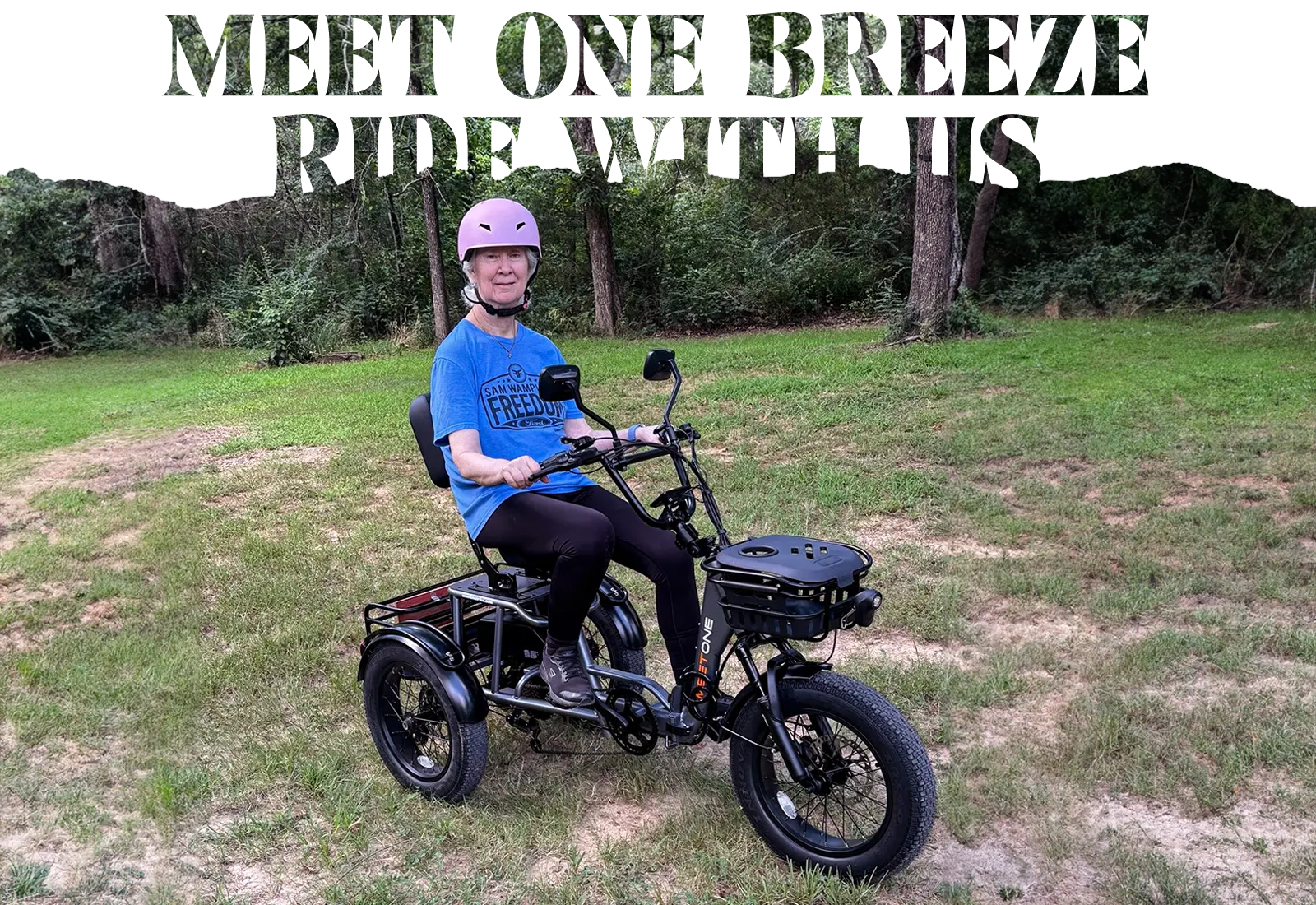 Meet One Breeze Folding Electric Trike