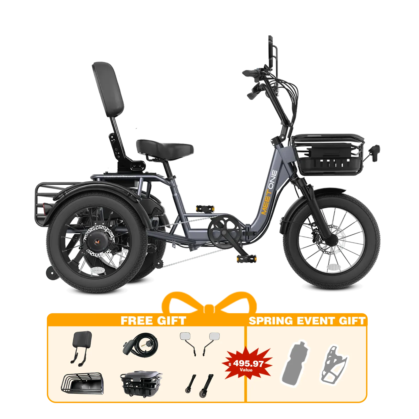 Meet One Breeze Folding Electric Trike