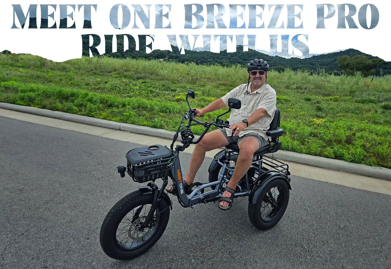 Meet One Breeze Pro Fat Tire Electric Trike