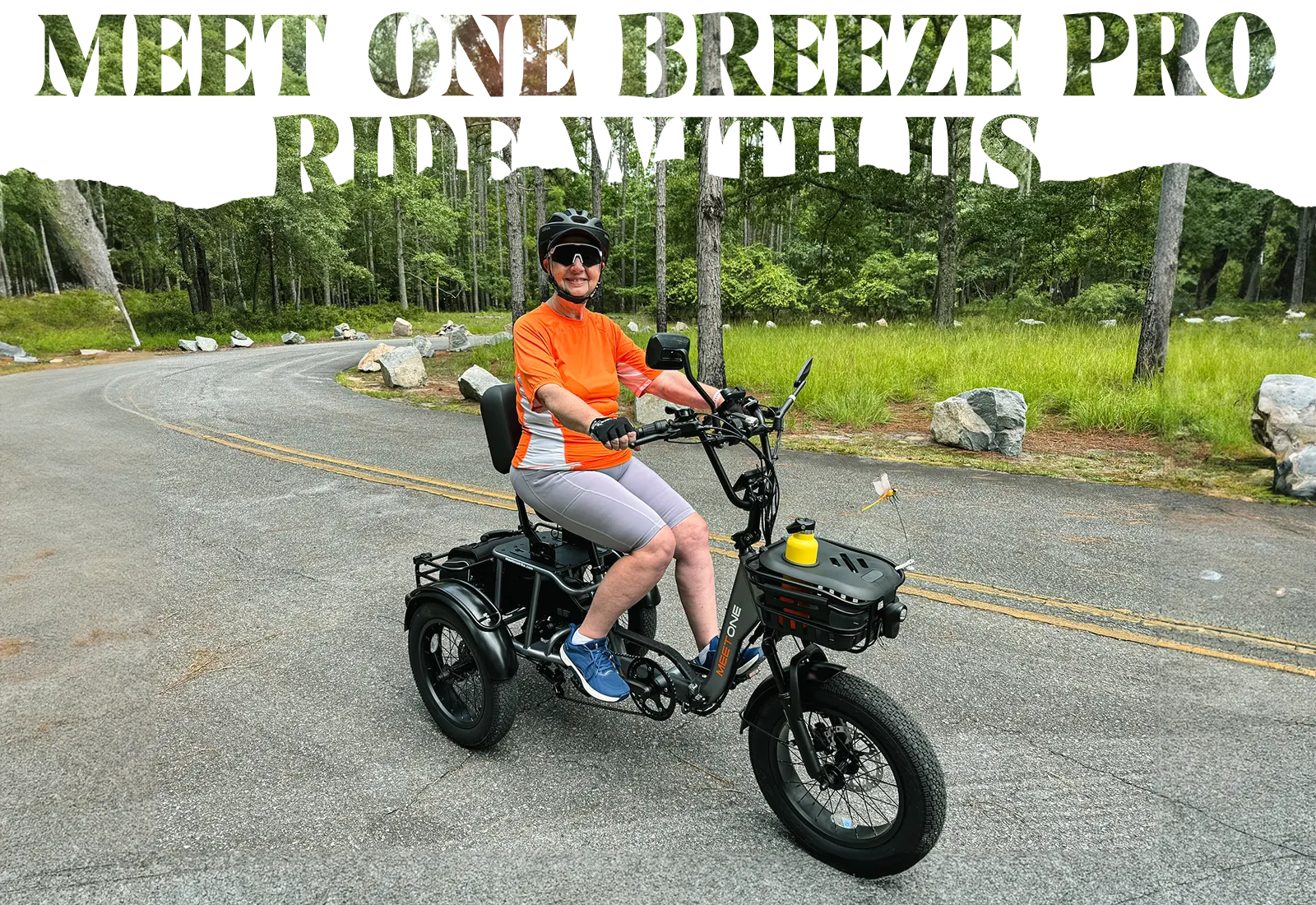 Meet One Breeze Pro Fat Tire Electric Trike