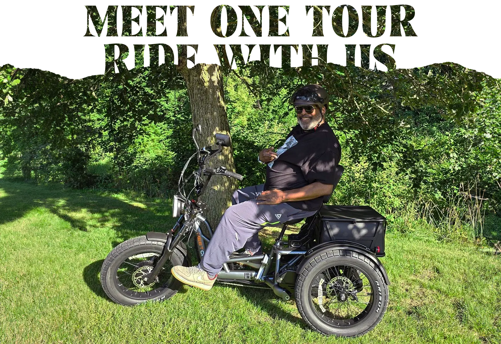 Meet One Tour Dual Motor Dual Battery Electric Trike