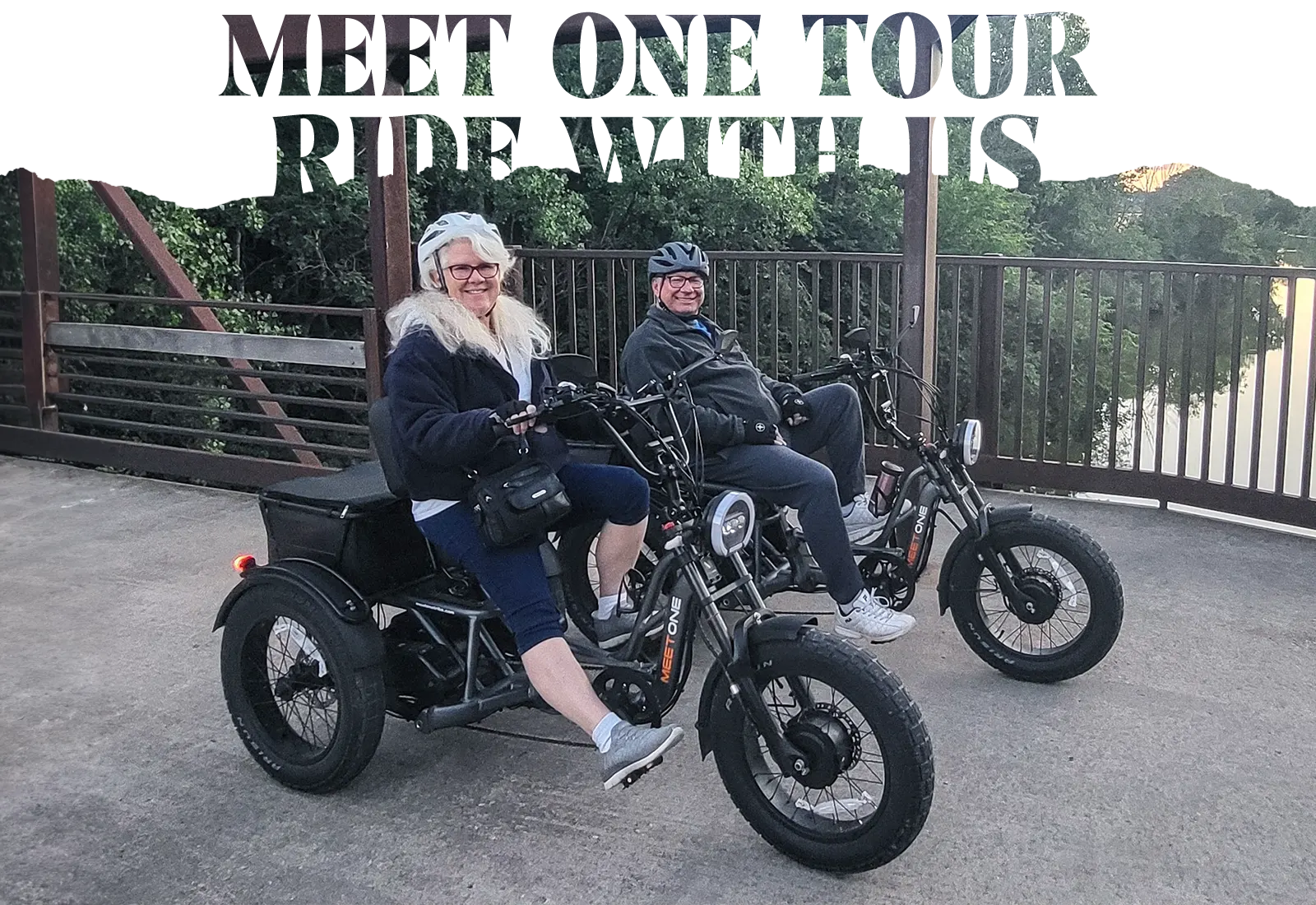 Meet One Tour Dual Motor Dual Battery Electric Trike