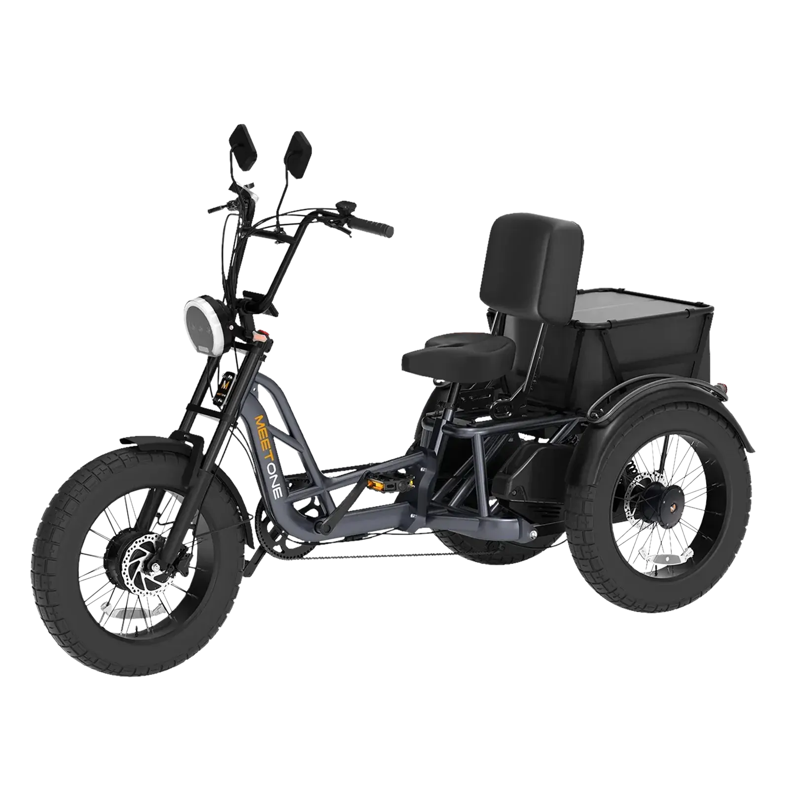 Meet One Tour Dual Motor Dual Battery Electric Trike