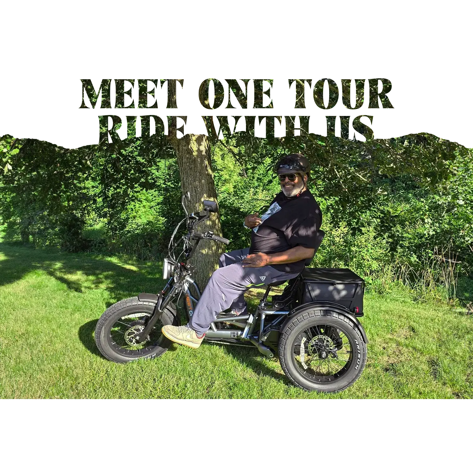 Meet One Tour Dual Motor Dual Battery Electric Trike