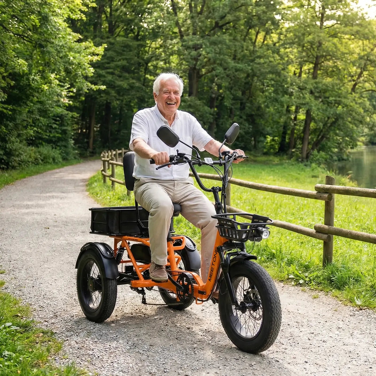 Meet One Breeze 2.0 Full Suspension Folding Electric Trike