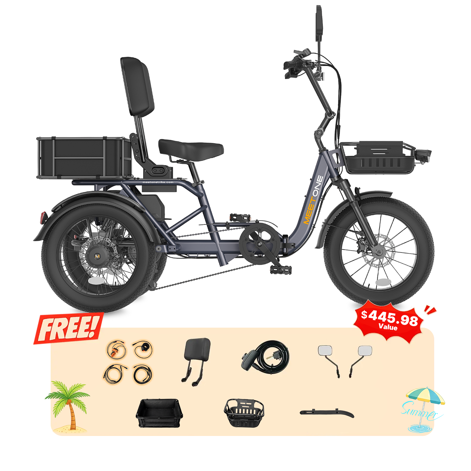 Breeze 2.0 Electric Trike