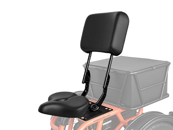 Meet One Tour 2.0 ultra-large backrest for added support and riding comfort.
