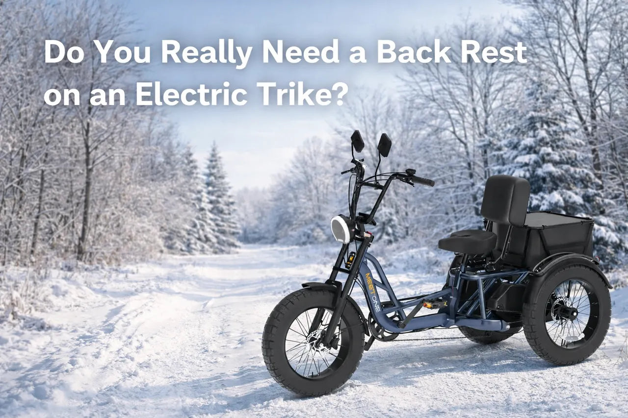 Do You Really Need a Back Rest on an Electric Trike?