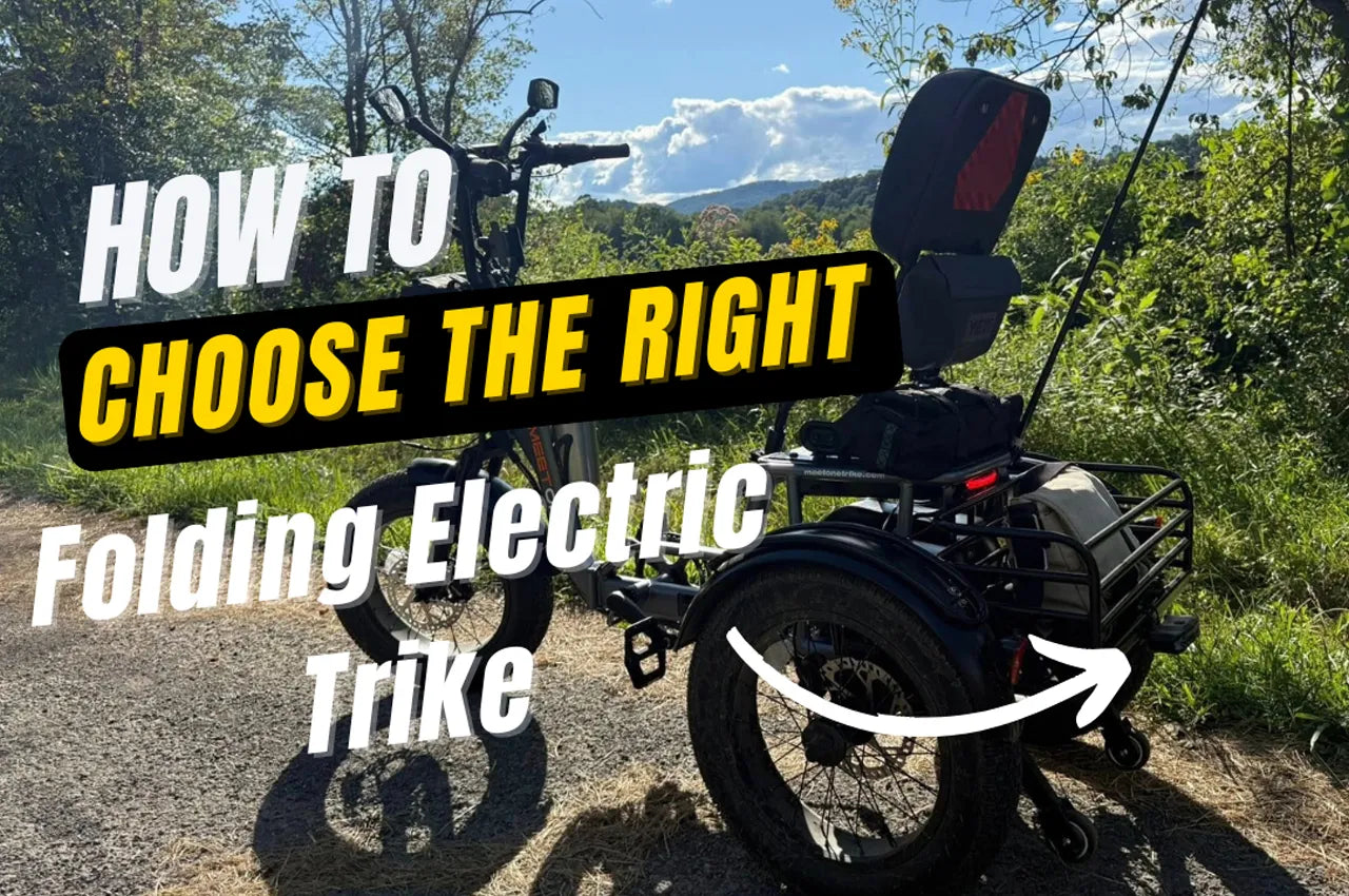 How to Choose the Right Folding Electric Trike