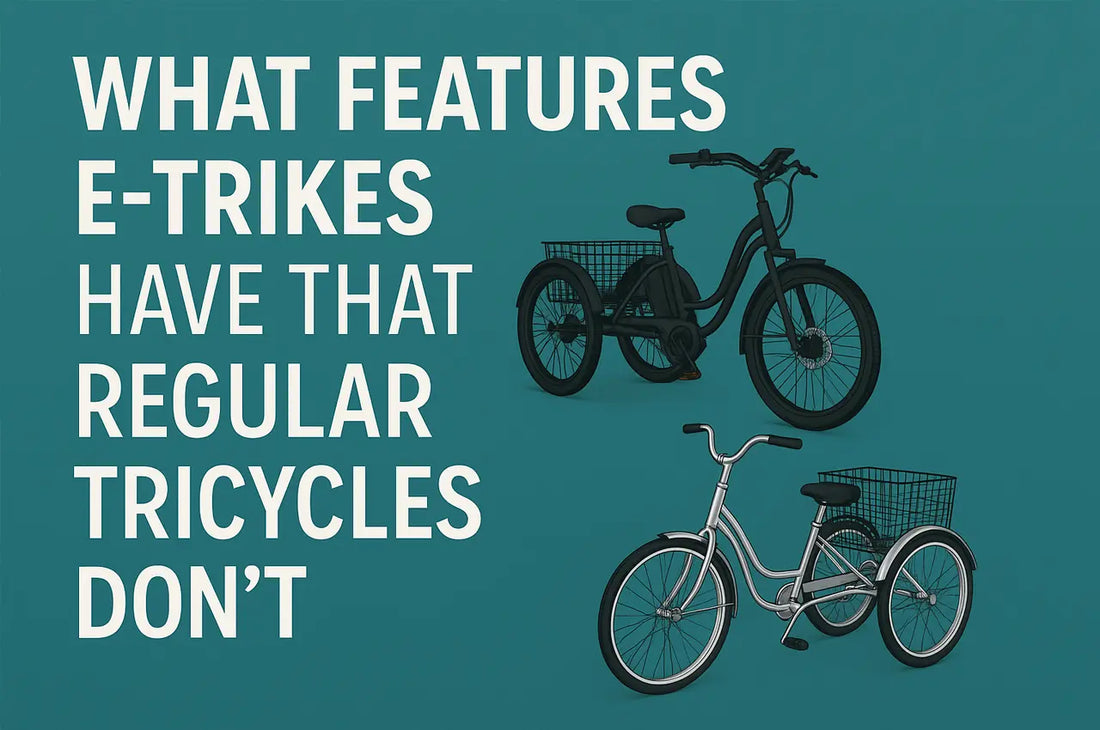 What Features Etrikes Have That Regular Tricycles Don't