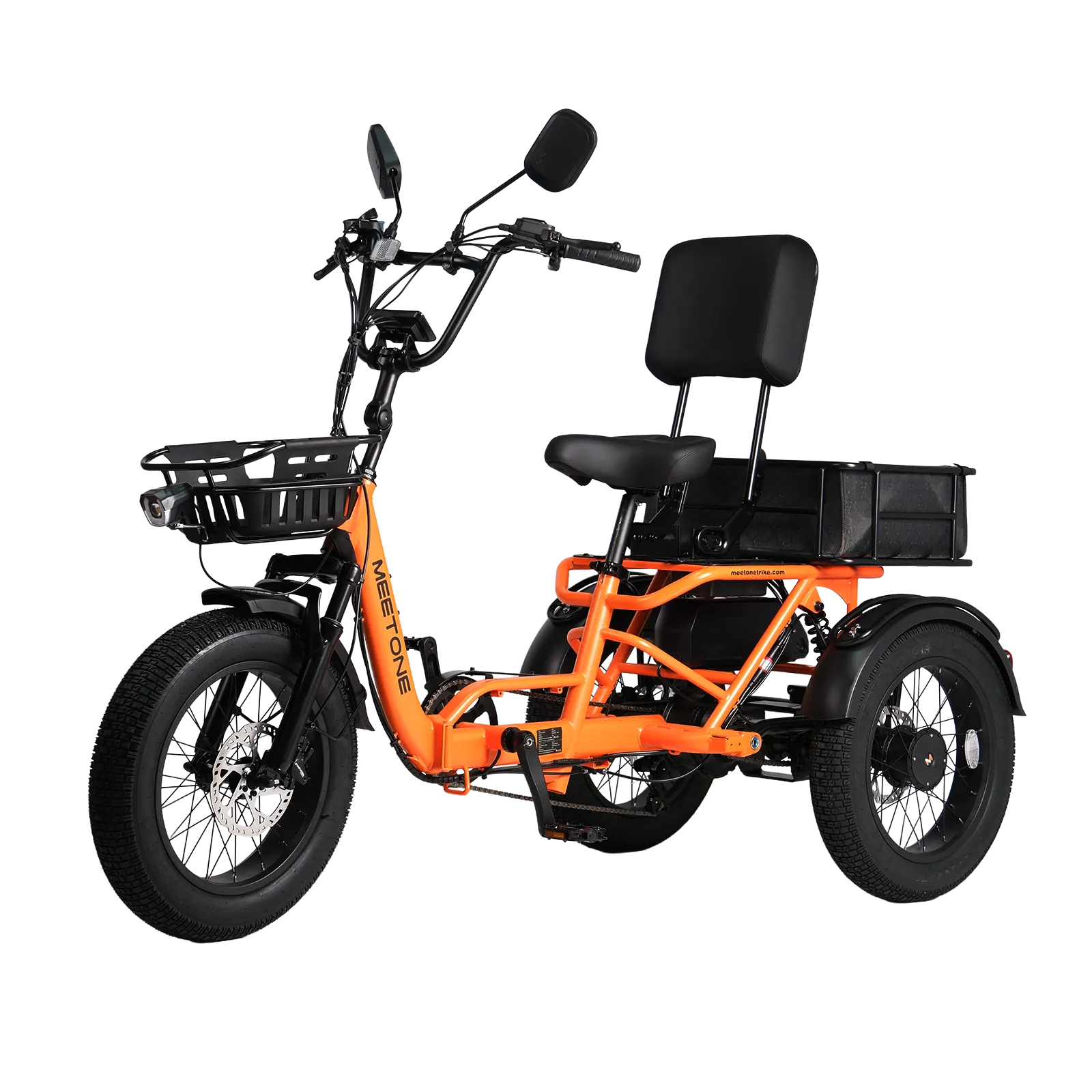 Meet One Breeze Pro 2.0 Full Suspension Fat Tire Electric Trike