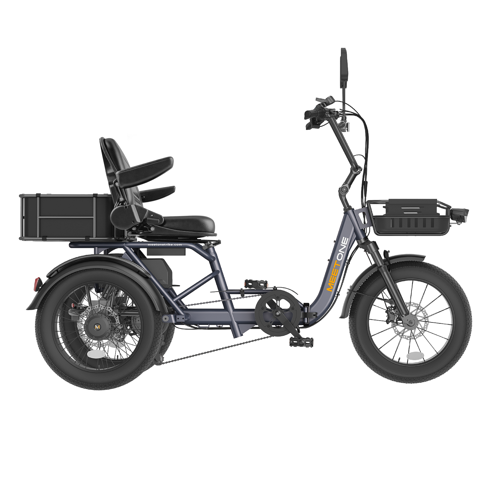 Meet One Breeze 2.0 Full Suspension Folding Electric Trike
