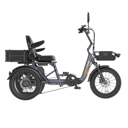 Meet One Breeze 2.0 Full Suspension Folding Electric Trike