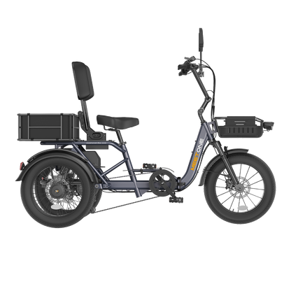 Meet One Breeze 2.0 Full Suspension Folding Electric Trike