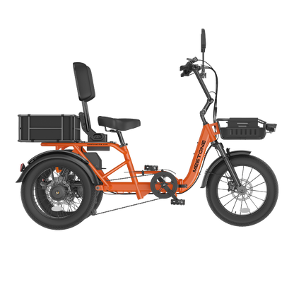 Meet One Breeze 2.0 Full Suspension Folding Electric Trike