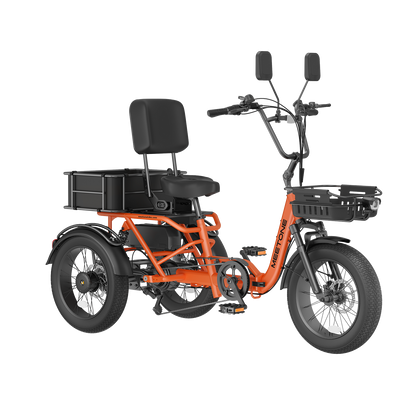 Meet One Breeze 2.0 Full Suspension Folding Electric Trike