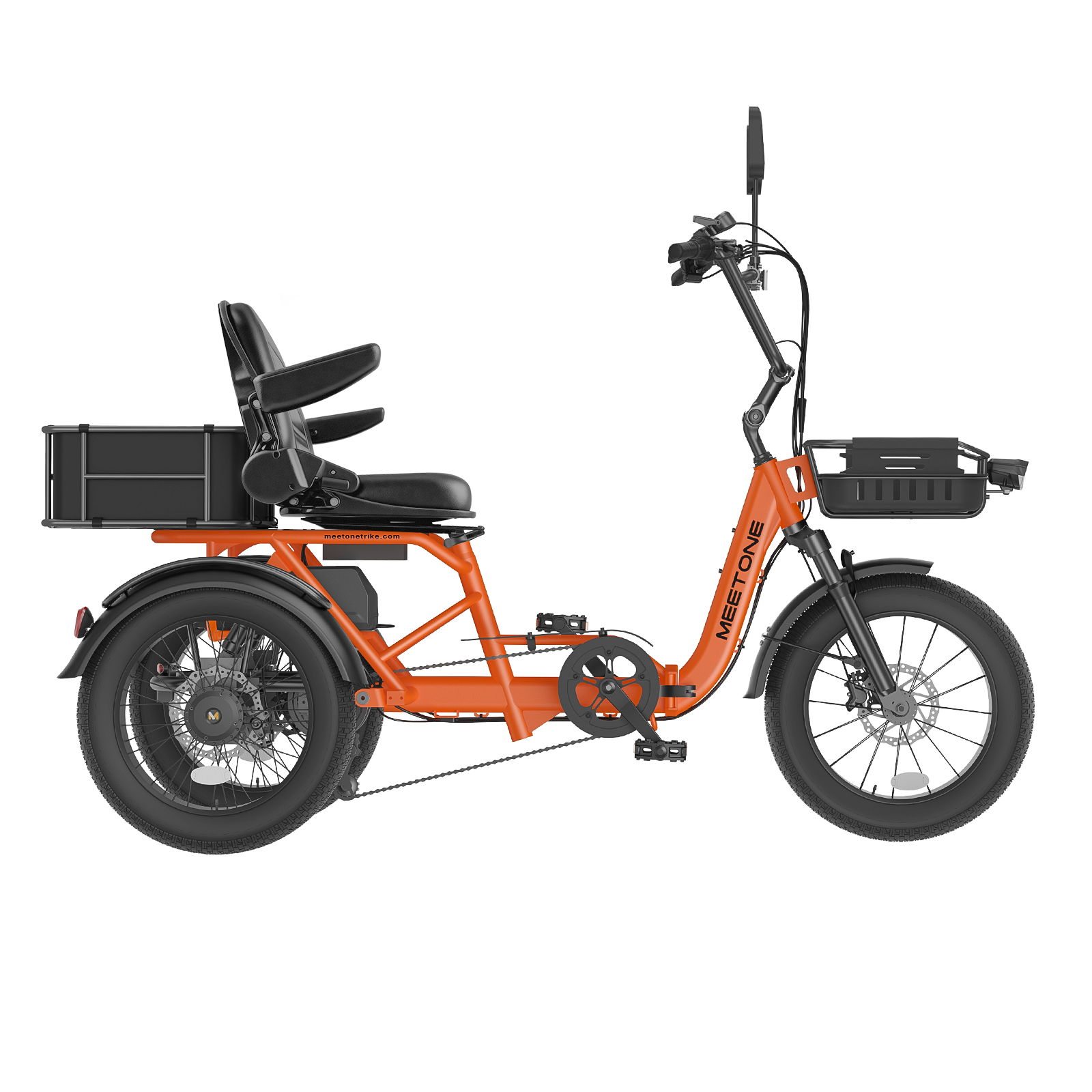Meet One Breeze 2.0 Full Suspension Folding Electric Trike