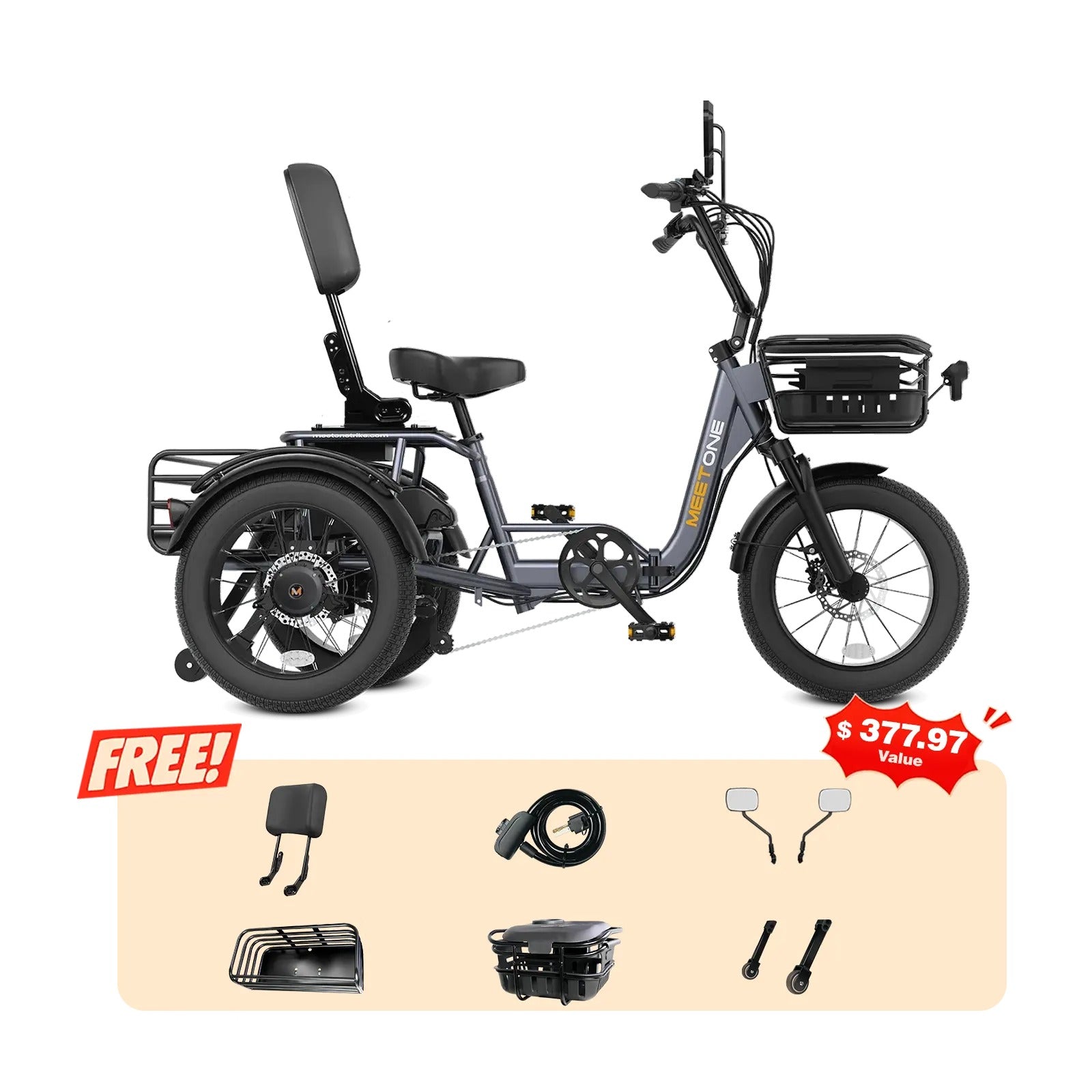 Meet One Breeze Folding Electric Trike