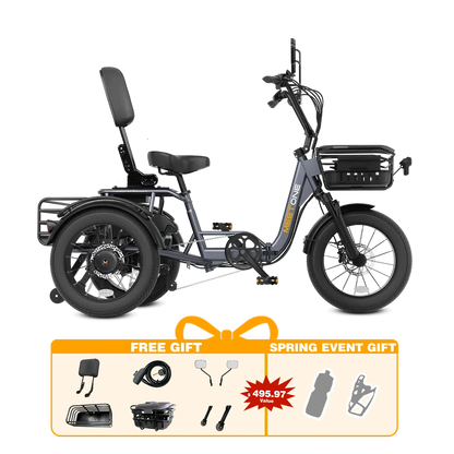 Meet One Breeze Folding Electric Trike