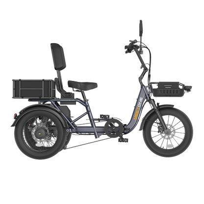 Meet One Breeze Pro 2.0 Full Suspension Fat Tire Electric Trike