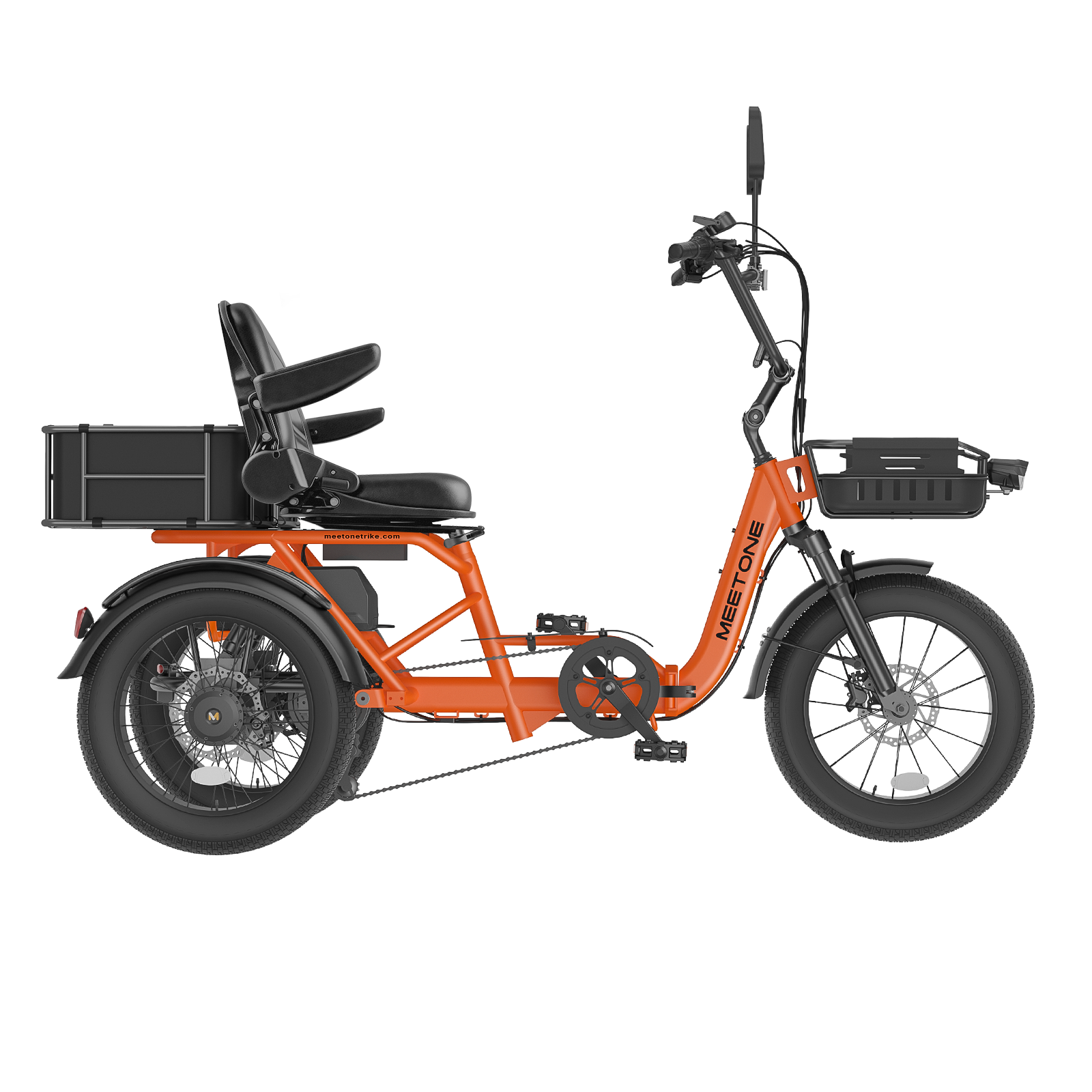 弦楽器 Kranz EV Brilliant Mixed Media Breeze Pro 2.0 Fat Tire Electric Trike | Full Suspension eTrike
