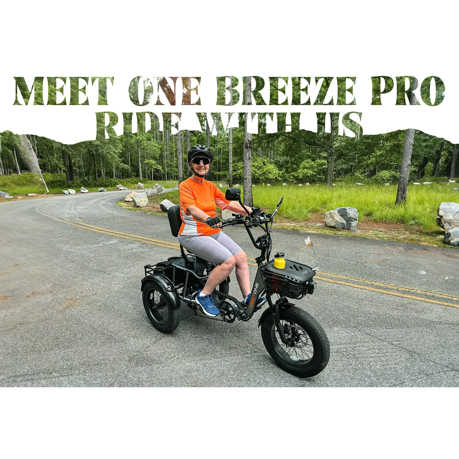 Meet One Breeze Pro Fat Tire Electric Trike