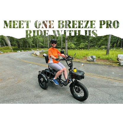 Meet One Breeze Pro Fat Tire Electric Trike