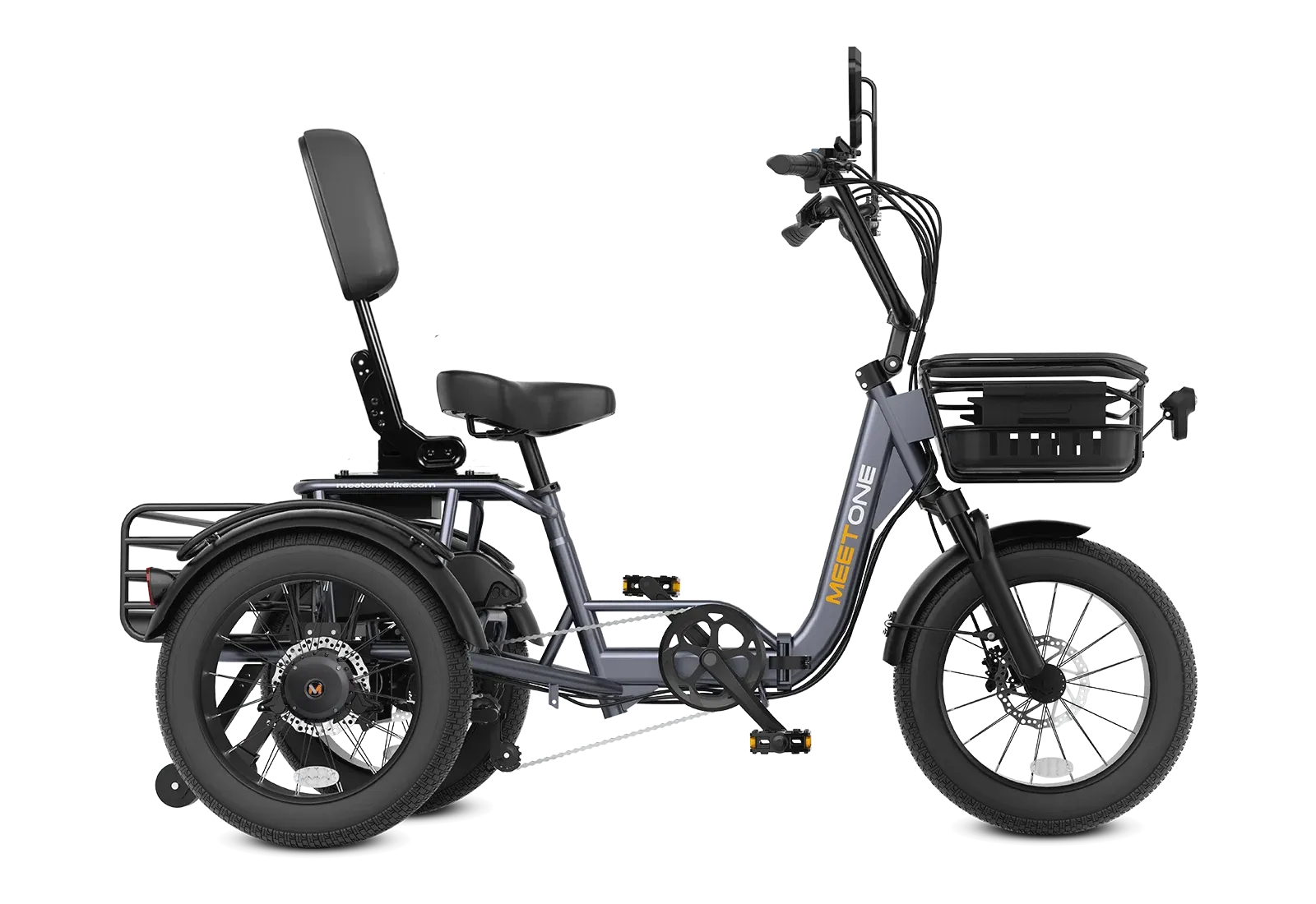 Breeze Pro Fat Tire Electric Trike Comfortable eTrike for