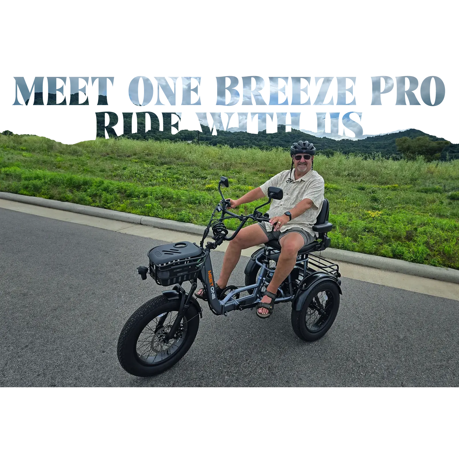 Meet One Breeze Pro Fat Tire Electric Trike