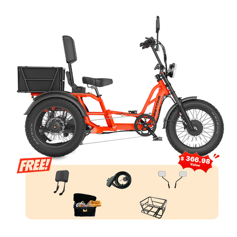 Meet One Tour 2.0 Dual Motor Electric Trike
