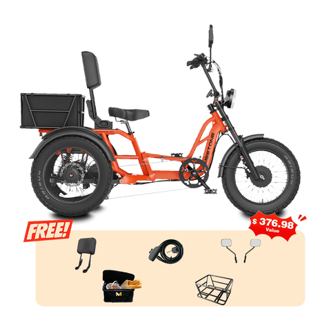 Meet One Tour 2.0 Dual Motor Electric Trike