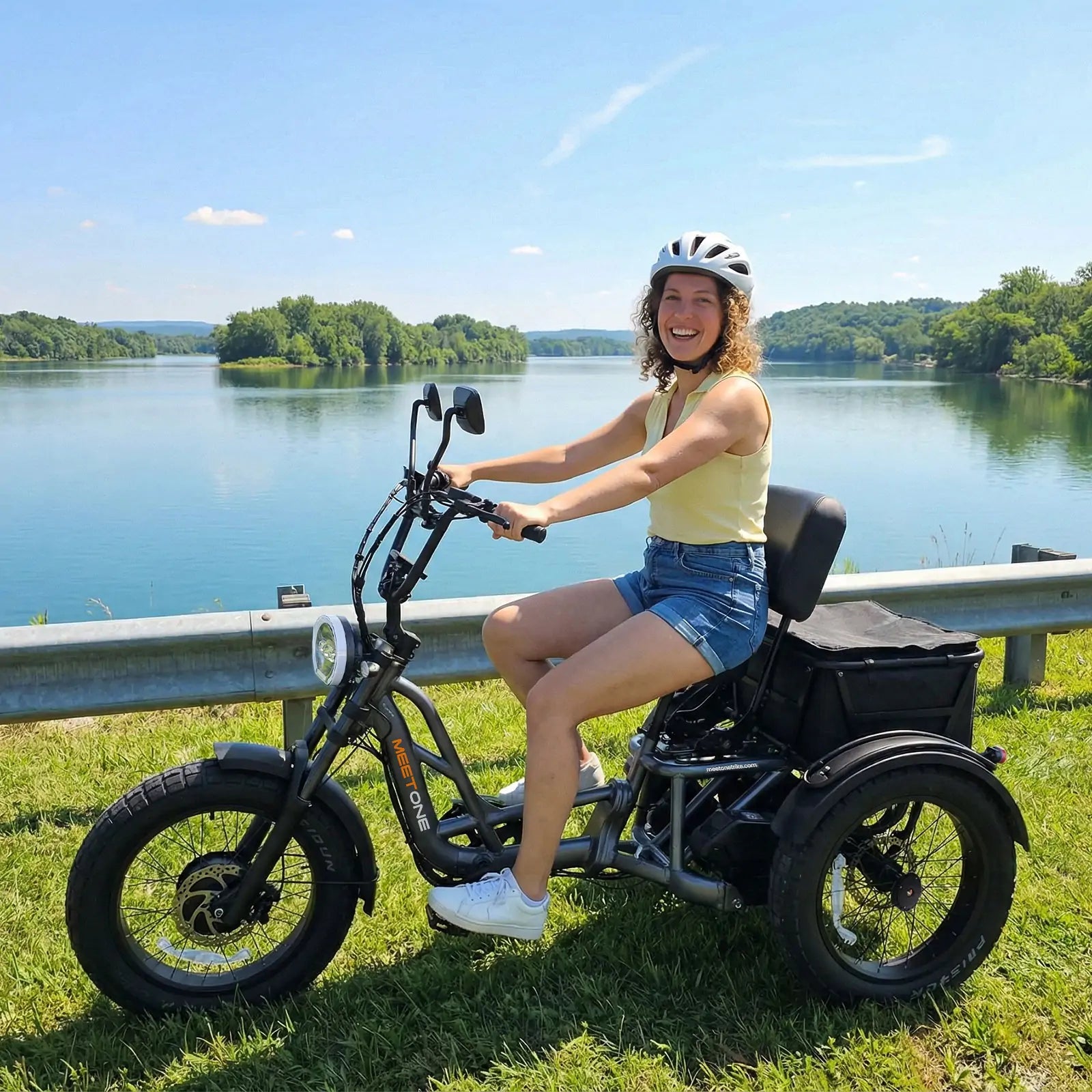 Meet One Tour Dual Motor Dual Battery Electric Trike