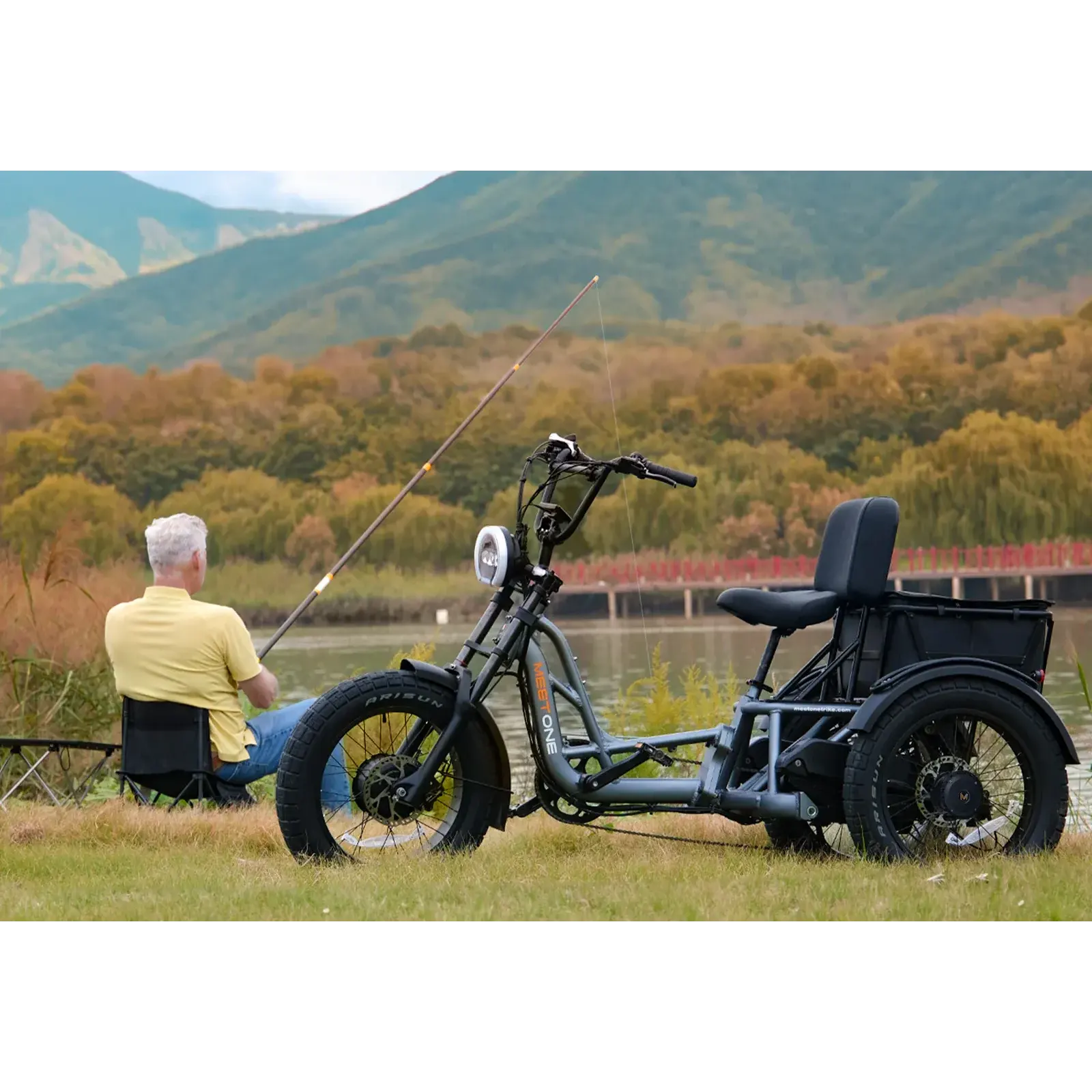 Meet One Tour Dual Motor Dual Battery Electric Trike