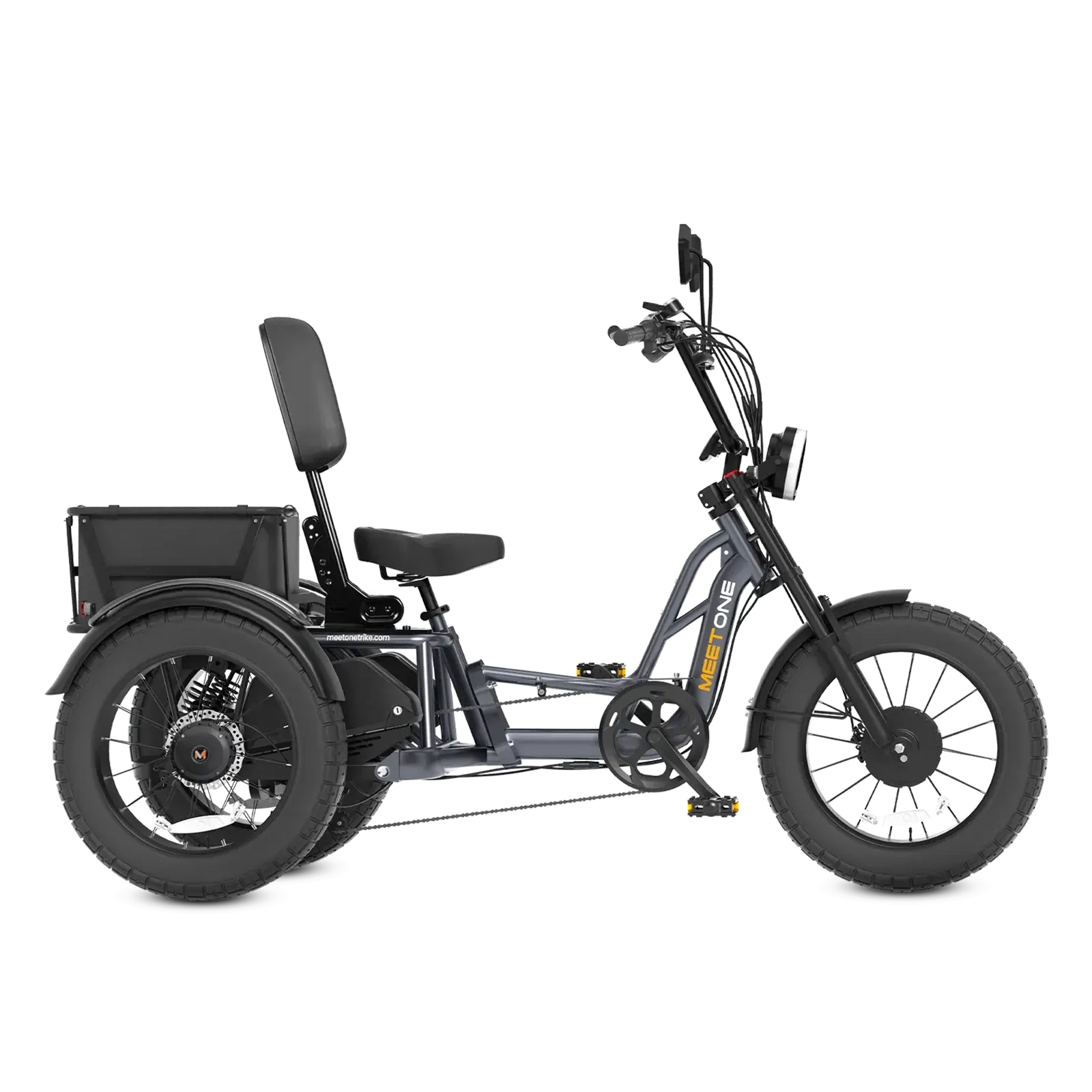 Meet One Tour Dual Motor Dual Battery Electric Trike