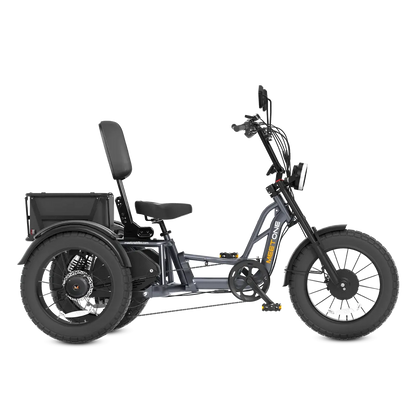 Meet One Tour Dual Motor Dual Battery Electric Trike