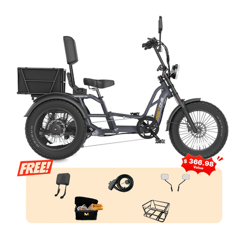 Meet One Tour Lite 2.0 Full Suspension Electric Trike