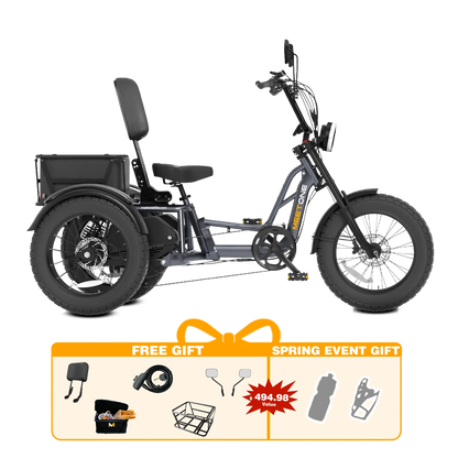 Meet One Tour Lite Full Suspension Electric Trike