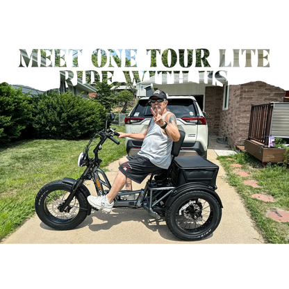 Meet One Tour Lite Full Suspension Electric Trike