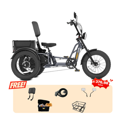 Meet One Tour Lite Full Suspension Electric Trike