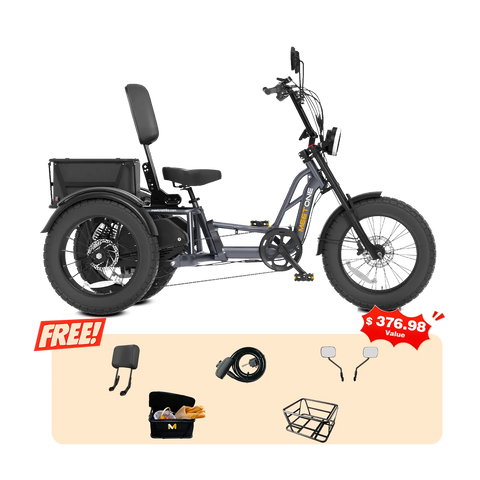 Meet One Tour Lite Full Suspension Electric Trike