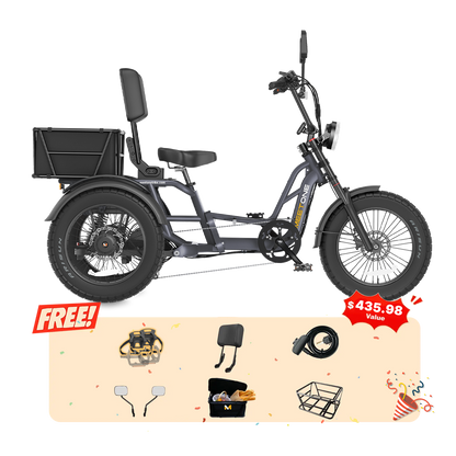 Meet One Tour Lite 2.0 Full Suspension Electric Trike