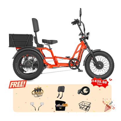 Meet One Tour 2.0 Dual Motor Electric Trike