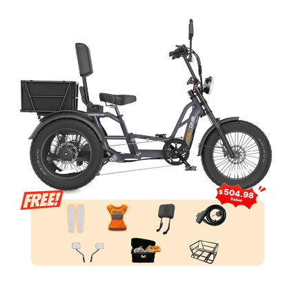 Meet One Tour Lite 2.0 Full Suspension Electric Trike
